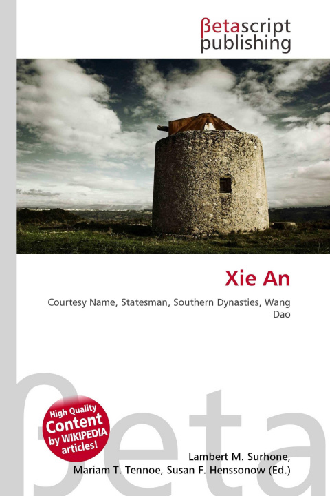 Kniha Xie An Miriam T. Timpledon