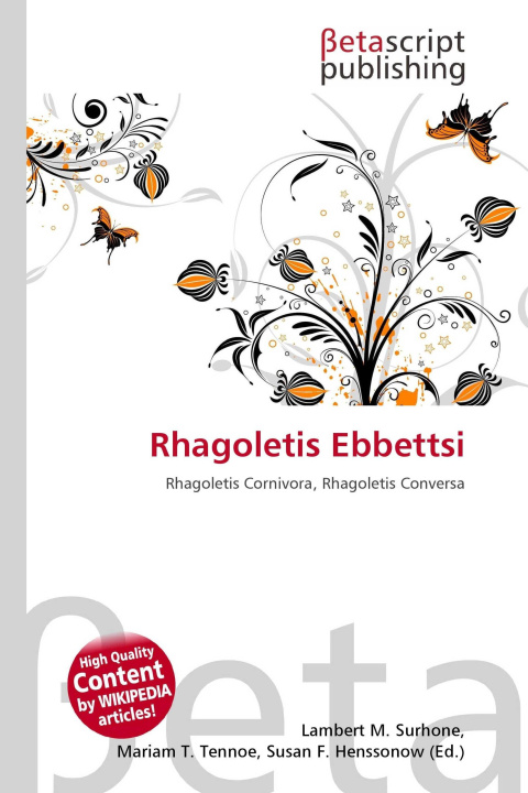 Kniha Rhagoletis Ebbettsi Miriam T. Timpledon