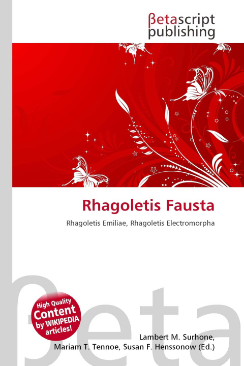 Kniha Rhagoletis Fausta Miriam T. Timpledon