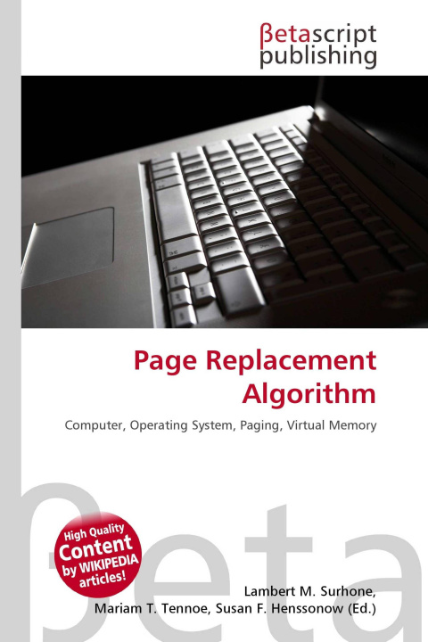 Kniha Page Replacement Algorithm Miriam T. Timpledon