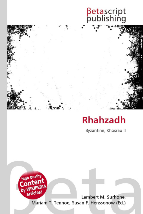 Kniha Rhahzadh Miriam T. Timpledon