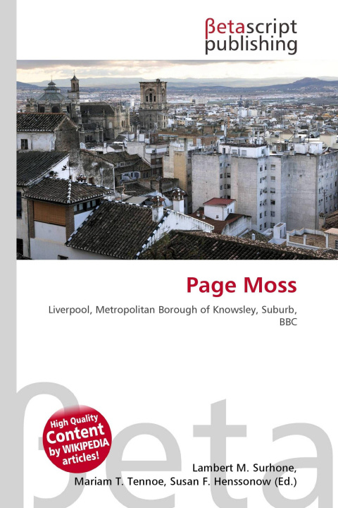 Kniha Page Moss Miriam T. Timpledon