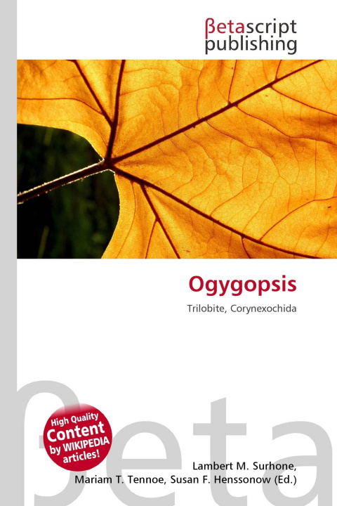 Kniha Ogygopsis Miriam T. Timpledon