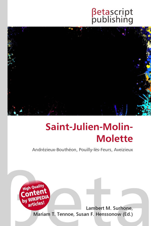 Kniha Saint-Julien-Molin-Molette Miriam T. Timpledon
