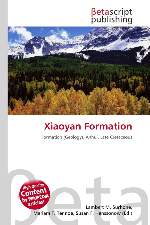 Kniha Xiaoyan Formation Miriam T. Timpledon
