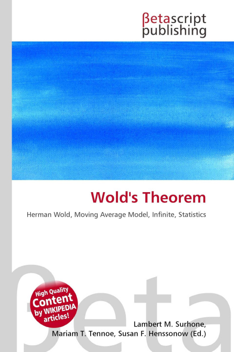 Knjiga Wold's Theorem Miriam T. Timpledon