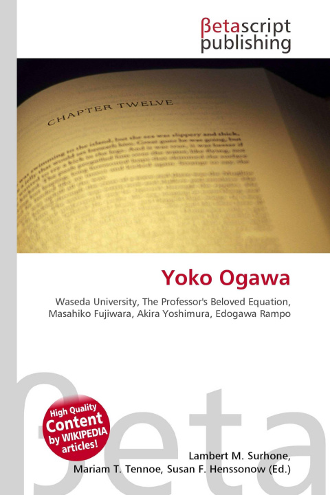 Knjiga Yoko Ogawa Miriam T. Timpledon