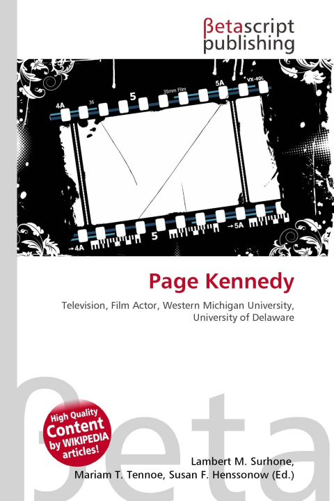 Kniha Page Kennedy Miriam T. Timpledon