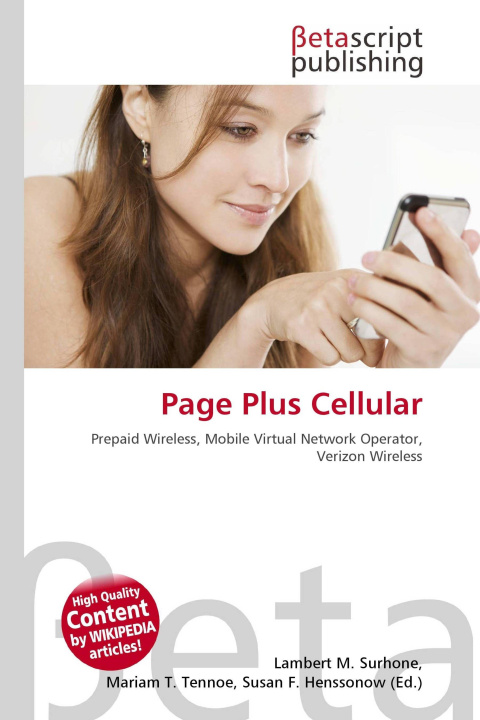 Knjiga Page Plus Cellular Miriam T. Timpledon