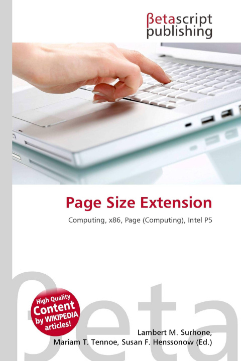 Kniha Page Size Extension Miriam T. Timpledon