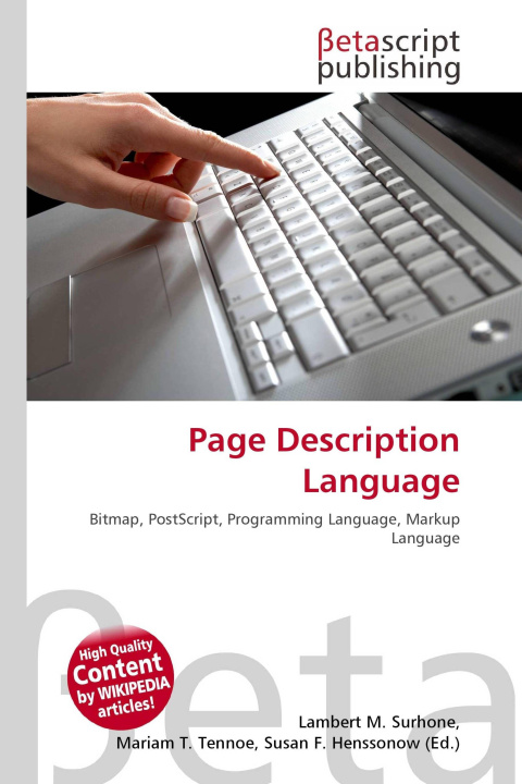Kniha Page Description Language Miriam T. Timpledon