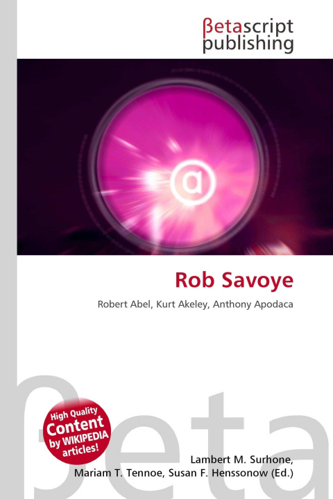 Kniha Rob Savoye Miriam T. Timpledon