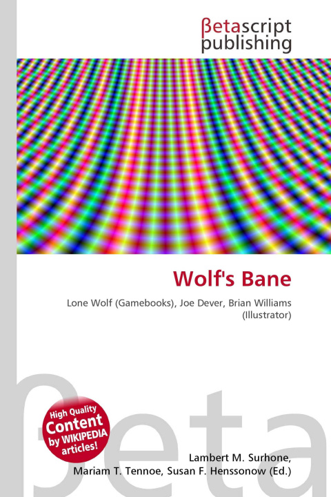 Kniha Wolf's Bane Miriam T. Timpledon