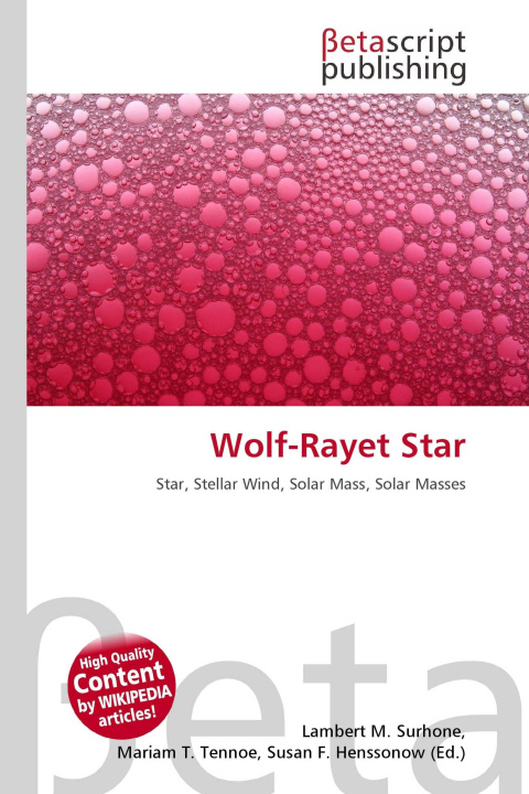 Kniha Wolf-Rayet Star Miriam T. Timpledon