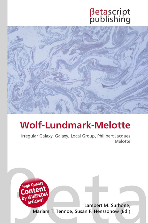Knjiga Wolf-Lundmark-Melotte Miriam T. Timpledon