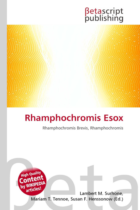 Kniha Rhamphochromis Esox Miriam T. Timpledon