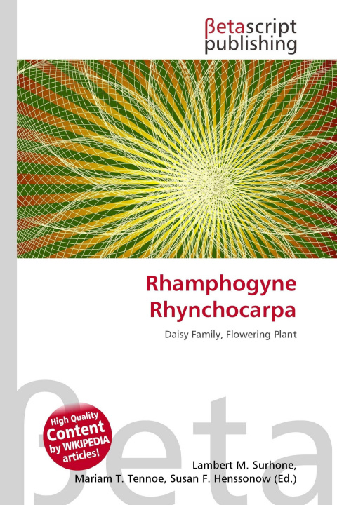 Kniha Rhamphogyne Rhynchocarpa Miriam T. Timpledon