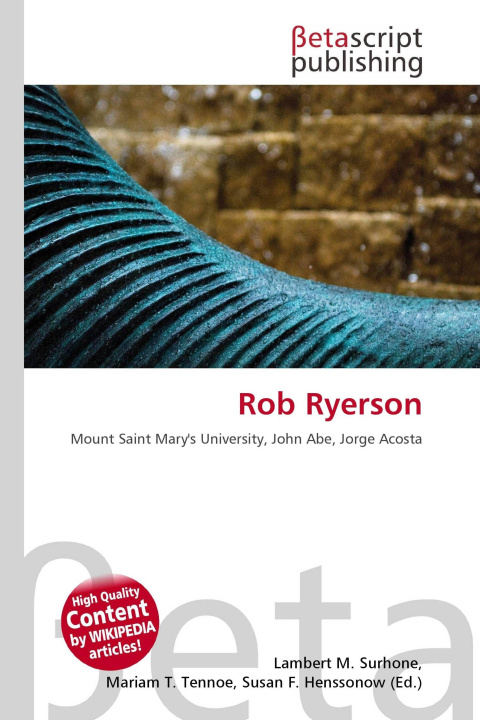 Kniha Rob Ryerson Miriam T. Timpledon