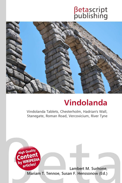 Kniha Vindolanda Miriam T. Timpledon