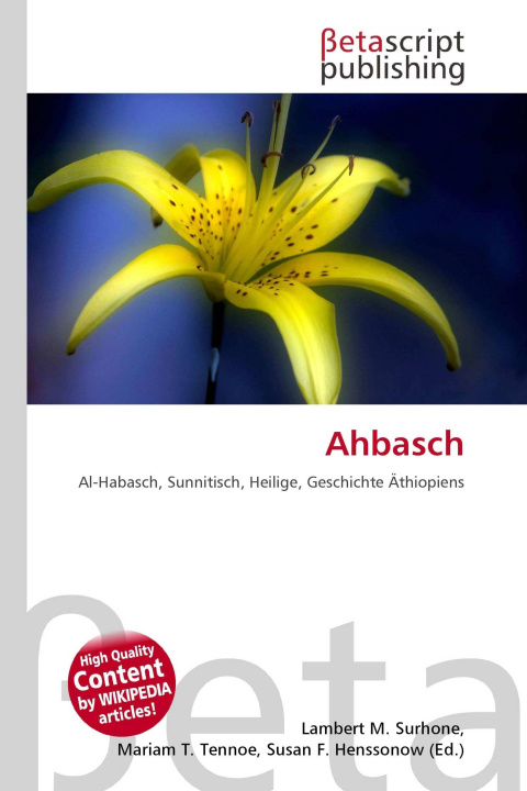 Knjiga Ahbasch Miriam T. Timpledon