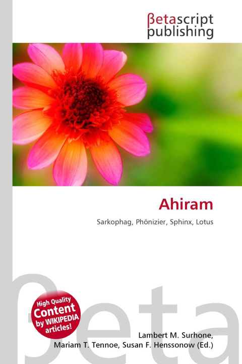 Kniha Ahiram Miriam T. Timpledon