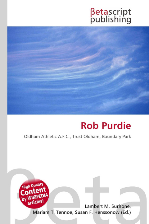 Kniha Rob Purdie Miriam T. Timpledon