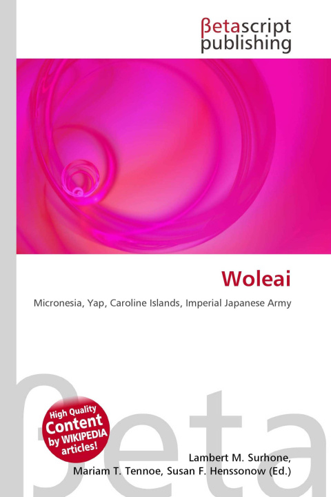 Kniha Woleai Miriam T. Timpledon