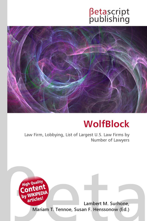 Knjiga WolfBlock Miriam T. Timpledon