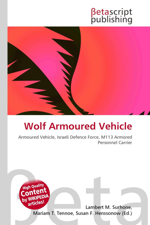 Kniha Wolf Armoured Vehicle Miriam T. Timpledon