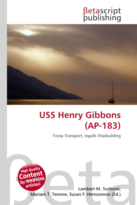 Kniha USS Henry Gibbons (AP-183) Miriam T. Timpledon