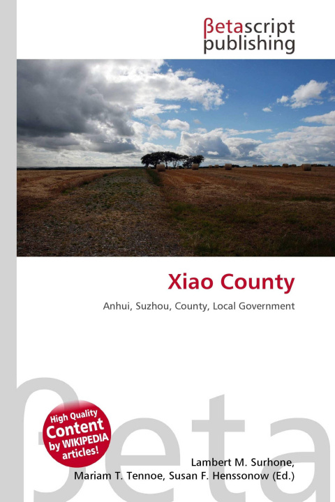 Kniha Xiao County Miriam T. Timpledon