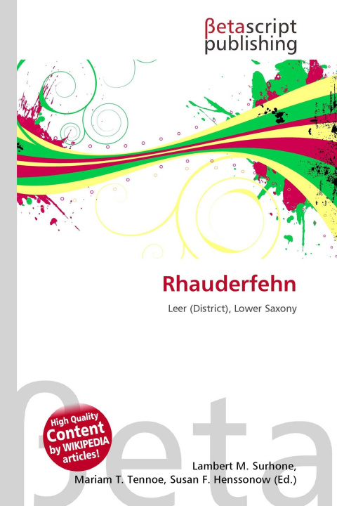 Kniha Rhauderfehn Miriam T. Timpledon