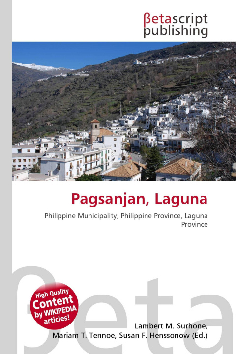 Kniha Pagsanjan, Laguna Miriam T. Timpledon