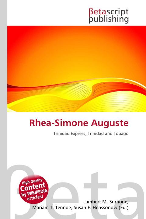 Kniha Rhea-Simone Auguste Miriam T. Timpledon