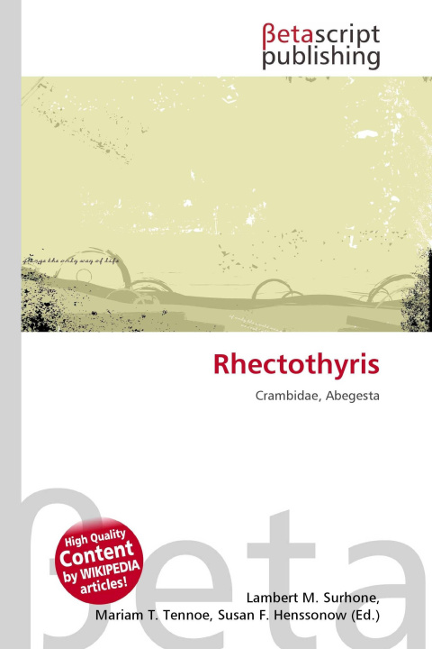 Knjiga Rhectothyris Mariam T. Tennoe