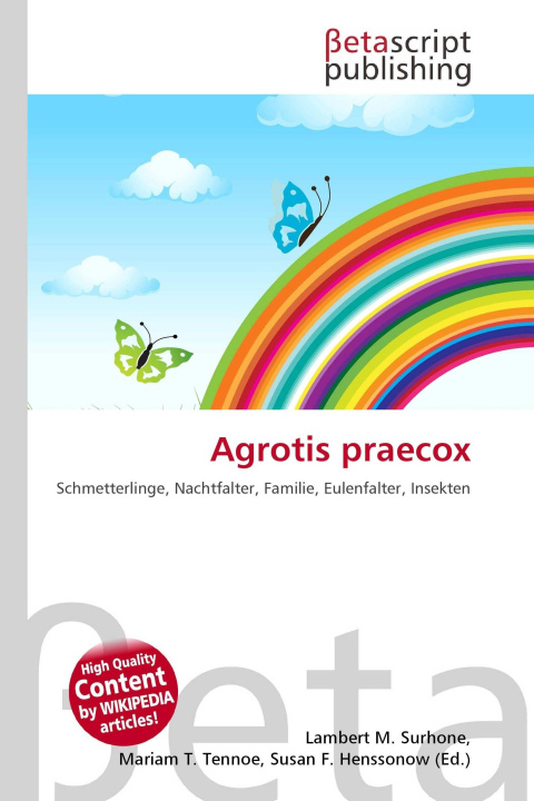 Kniha Agrotis praecox Miriam T. Timpledon