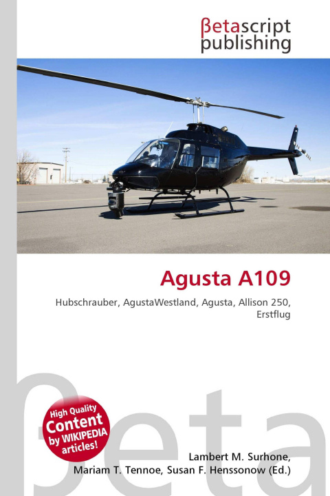 Kniha Agusta A109 Miriam T. Timpledon