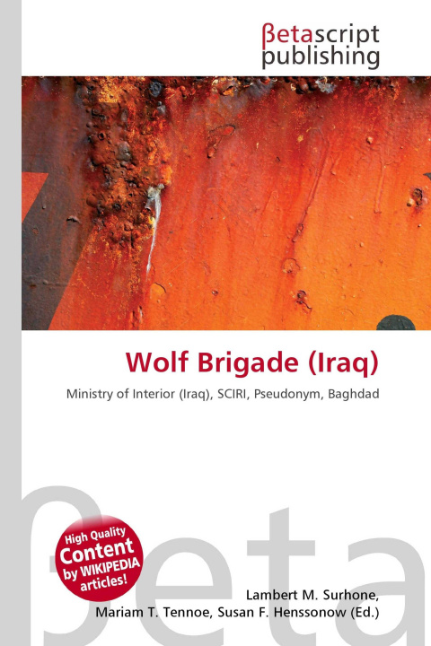 Kniha Wolf Brigade (Iraq) Miriam T. Timpledon
