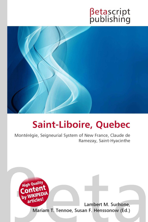 Kniha Saint-Liboire, Quebec Miriam T. Timpledon