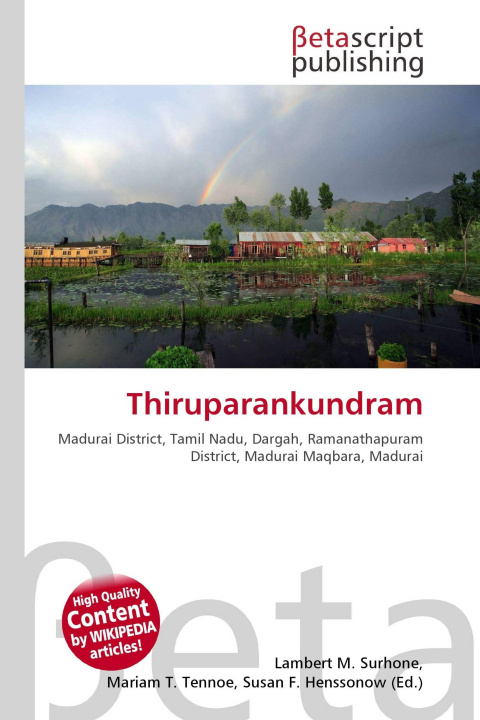 Kniha Thiruparankundram Miriam T. Timpledon