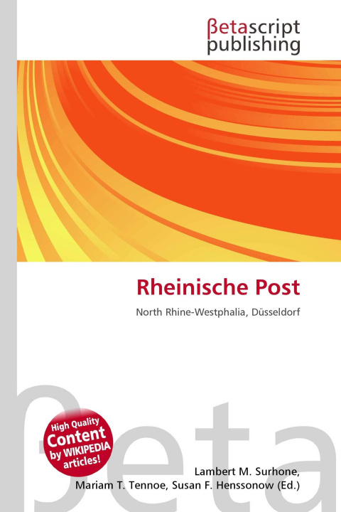 Kniha Rheinische Post Miriam T. Timpledon