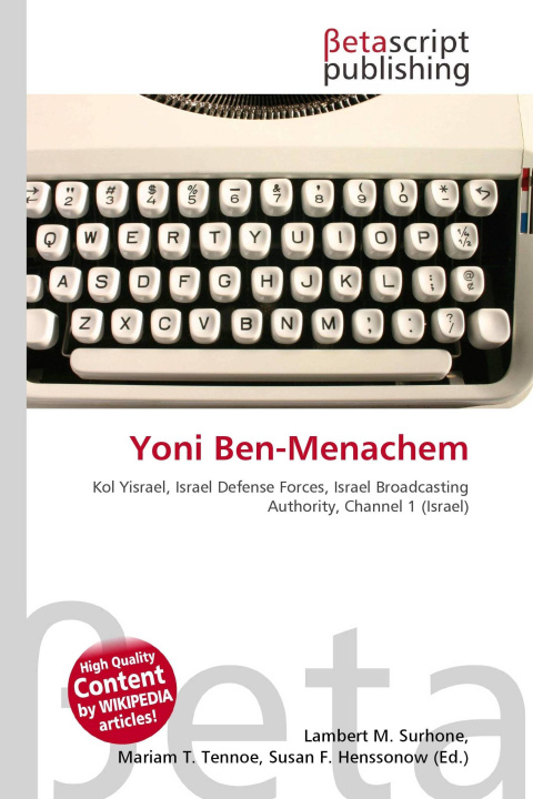Kniha Yoni Ben-Menachem Mariam T. Tennoe