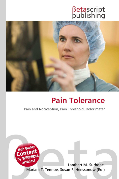 Kniha Pain Tolerance Mariam T. Tennoe