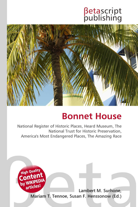 Kniha Bonnet House Miriam T. Timpledon