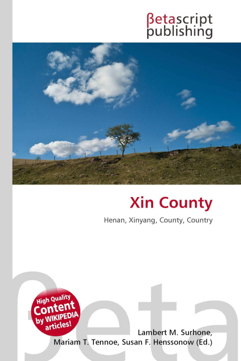 Kniha Xin County Miriam T. Timpledon