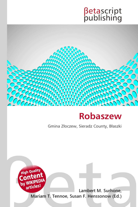 Knjiga Robaszew Miriam T. Timpledon