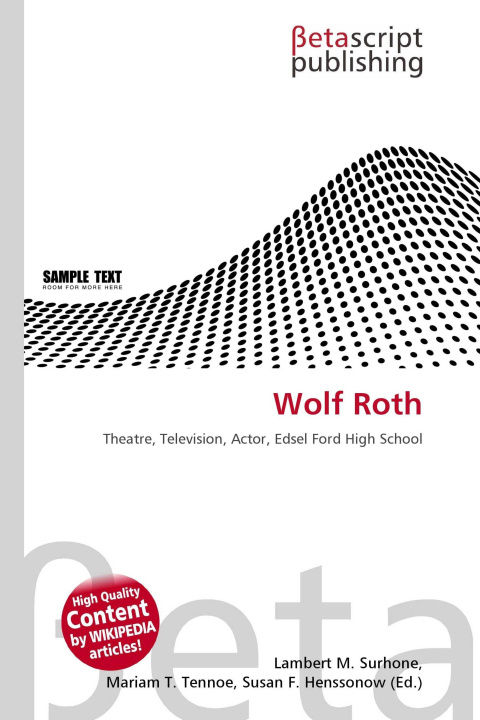 Kniha Wolf Roth Miriam T. Timpledon