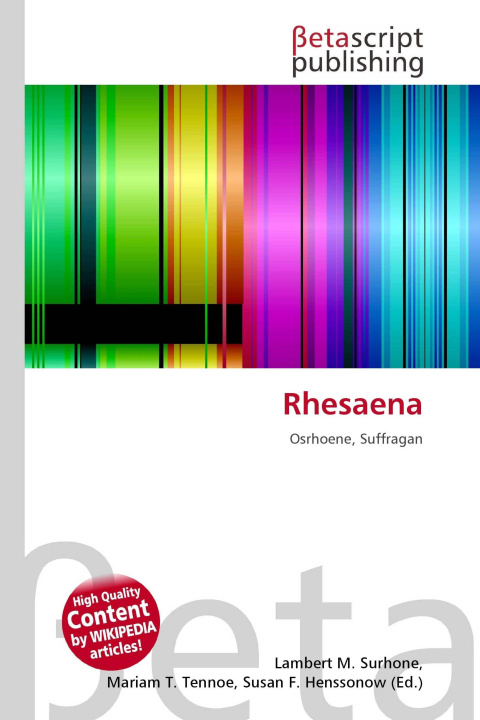 Kniha Rhesaena Miriam T. Timpledon