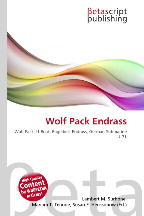 Kniha Wolf Pack Endrass Miriam T. Timpledon