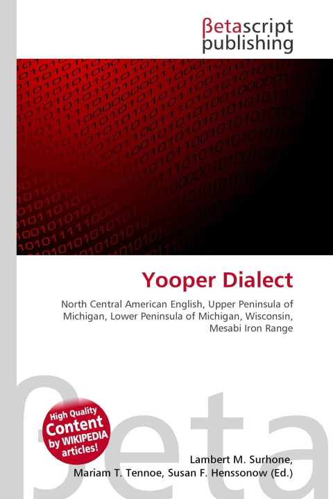 Kniha Yooper Dialect Miriam T. Timpledon